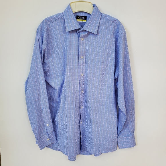 CHAPS Button Down Sz 16 1/2 - EUC! - Picture 6 of 7